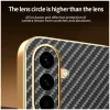 Coque arrière Phonesta Luxury Carbon Fiber avec MagSafe pour Samsung Galaxy A56 - Noir 7