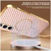 Coque arrière Phonesta Luxury Carbon Fiber avec MagSafe pour Samsung Galaxy S24 FE - Rose 4