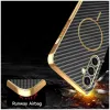 Coque arrière Phonesta Luxury Carbon Fiber avec MagSafe pour Samsung Galaxy S24 FE - Noir 6