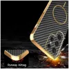 Coque arrière Phonesta Luxury Carbon Fiber avec MagSafe pour Samsung Galaxy S25 Ultra - Noir 6