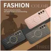 Coque arrière Phonesta Luxury Carbon Fiber avec MagSafe pour Samsung Galaxy S25/S24 - Rose 8