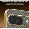 Coque arrière Phonesta Luxury Carbon Fiber avec MagSafe pour Google Pixel 9 - Marron 5