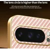 Coque arrière Phonesta Luxury Carbon Fiber avec MagSafe pour Google Pixel 9 Pro - Rose 5