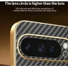 Coque arrière Phonesta Luxury Carbon Fiber avec MagSafe pour Google Pixel 9 Pro - Noir 5