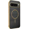Coque arrière Phonesta Luxury Carbon Fiber avec MagSafe pour Google Pixel 9 Pro XL - Noir 0