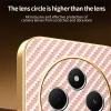 Coque arrière Phonesta Luxury Carbon Fiber avec MagSafe pour Xiaomi Redmi 14C / Xiaomi Poco C75 - Rose 5