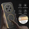 Coque arrière Phonesta Luxury Carbon Fiber avec MagSafe pour Xiaomi Redmi 14C / Xiaomi Poco C75 - Noir 6