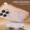 Coque arrière Phonesta Luxury Carbon Fiber avec MagSafe pour Xiaomi 15T Pro - Rose 5