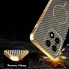 Coque arrière Phonesta Luxury Carbon Fiber avec MagSafe pour OnePlus 15 - Marron 8