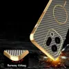 Coque arrière Phonesta Luxury Carbon Fiber avec MagSafe pour Oppo Find X9 - Marron 8