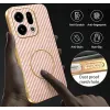 Coque arrière Phonesta Luxury Carbon Fiber avec MagSafe pour Oppo Find X9 - Rose 7