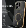Coque arrière Phonesta Luxury Carbon Fiber avec MagSafe pour Oppo Find X9 - Noir 1