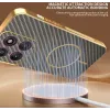 Coque arrière Phonesta Luxury Carbon Fiber avec MagSafe pour Motorola Edge 70 - Marron 5