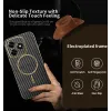 Coque arrière Phonesta Luxury Carbon Fiber avec MagSafe pour HONOR X5c Plus - Noir 2