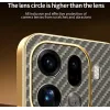 Coque arrière Phonesta Luxury Carbon Fiber avec MagSafe pour Oppo Find X9 Pro - Marron 5