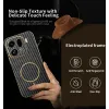 Coque arrière Phonesta Luxury Carbon Fiber avec MagSafe pour Oppo Find X9 Pro - Noir 2