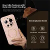 Coque arrière Phonesta Luxury Carbon Fiber avec MagSafe pour Xiaomi 17 Ultra - Rose 2