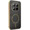 Coque arrière Phonesta Luxury Carbon Fiber avec MagSafe pour Xiaomi Redmi Note 15 Pro 5G - Noir
