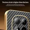 Coque arrière Phonesta Luxury Carbon Fiber avec MagSafe pour Xiaomi Redmi Note 15 Pro 5G - Noir 5
