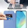 Coque portefeuille Phonesta Luxury Crystal avec MagSafe pour Samsung Galaxy A16 - Bleu clair 3
