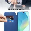 Coque portefeuille Phonesta Luxury Crystal avec MagSafe pour Samsung Galaxy A16 - Bleu foncé 3