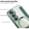 Coque portefeuille Phonesta Luxury Crystal avec MagSafe pour Samsung Galaxy S25/S24 - Vert foncé 6