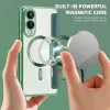 Coque portefeuille Phonesta Luxury Crystal avec MagSafe pour Samsung Galaxy S25 Edge - Vert foncé 5