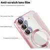 Coque portefeuille Phonesta Luxury Crystal Puffed avec MagSafe pour Samsung Galaxy S24 FE - Rose 7