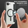Coque portefeuille Phonesta Luxury Crystal Puffed avec MagSafe pour Apple iPhone 17e/16e - Noir 5