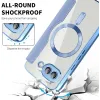 Coque portefeuille Phonesta Luxury Crystal Puffed avec MagSafe pour Google Pixel 9a - Bleu clair 5