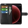 Coque portefeuille Phonesta Litchi Skin pour Xiaomi 15 Ultra - Noir 3