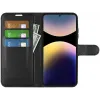 Coque portefeuille Phonesta Litchi Skin pour Xiaomi Redmi Note 14 Pro 4G - Noir 3