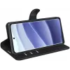 Coque portefeuille Phonesta Litchi Skin pour Xiaomi Redmi Note 14 Pro 5G / Xiaomi Poco X7 - Noir 4