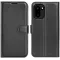 Coque portefeuille Phonesta Litchi Skin pour OnePlus 15R - Noir