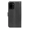 Coque portefeuille Phonesta Litchi Skin pour OnePlus 15R - Noir 2