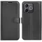 Coque portefeuille Phonesta Litchi Skin pour HONOR 600 Lite - Noir