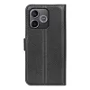 Coque portefeuille Phonesta Litchi Skin pour HONOR 600 Lite - Noir 2