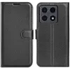 Coque portefeuille Phonesta Litchi Skin pour Xiaomi 15T - Noir 0