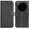 Coque portefeuille Phonesta Litchi Skin pour Xiaomi 17 Ultra - Noir