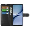 Coque portefeuille Phonesta Litchi Skin pour Xiaomi Poco X8 Pro - Noir 3