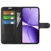 Coque portefeuille Phonesta Litchi Skin pour Xiaomi Poco X8 Pro Max - Noir 3