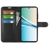 Coque portefeuille Phonesta Litchi Skin pour Xiaomi Redmi Note 15 4G/5G / Xiaomi Poco M8 - Noir 3