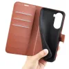 Coque portefeuille Phonesta Litchi Skin pour Xiaomi Redmi A7 Pro - Marron 5