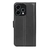 Coque portefeuille Phonesta Litchi Skin pour Oppo Reno15 - Noir 2