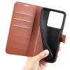Coque portefeuille Phonesta Litchi Skin pour Motorola Signature - Marron 5