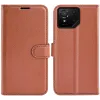 Coque portefeuille Phonesta Litchi Skin pour Asus ROG Phone 9/9 Pro - Marron 0