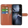 Coque portefeuille Phonesta Litchi Skin pour Asus Zenfone 12 Ultra - Marron 3