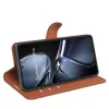 Coque portefeuille Phonesta Litchi Skin pour Asus Zenfone 12 Ultra - Marron 4