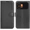 Coque portefeuille Phonesta Litchi Skin pour HONOR 600/600 Pro - Noir