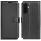Coque portefeuille Phonesta Litchi Skin pour Samsung Galaxy A37 - Noir